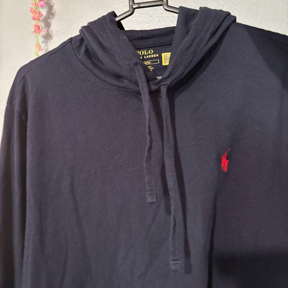 Polo-ralph-lauren Navy Hoodie - Picture 2 of 6